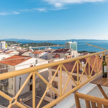 Vista Mare Apartment - 3 Bedroom, Sea View Makarska Exterior foto